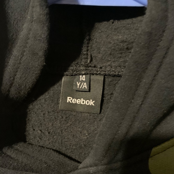 Black Crosby Reebok Black hoodie - Picture 3 of 4